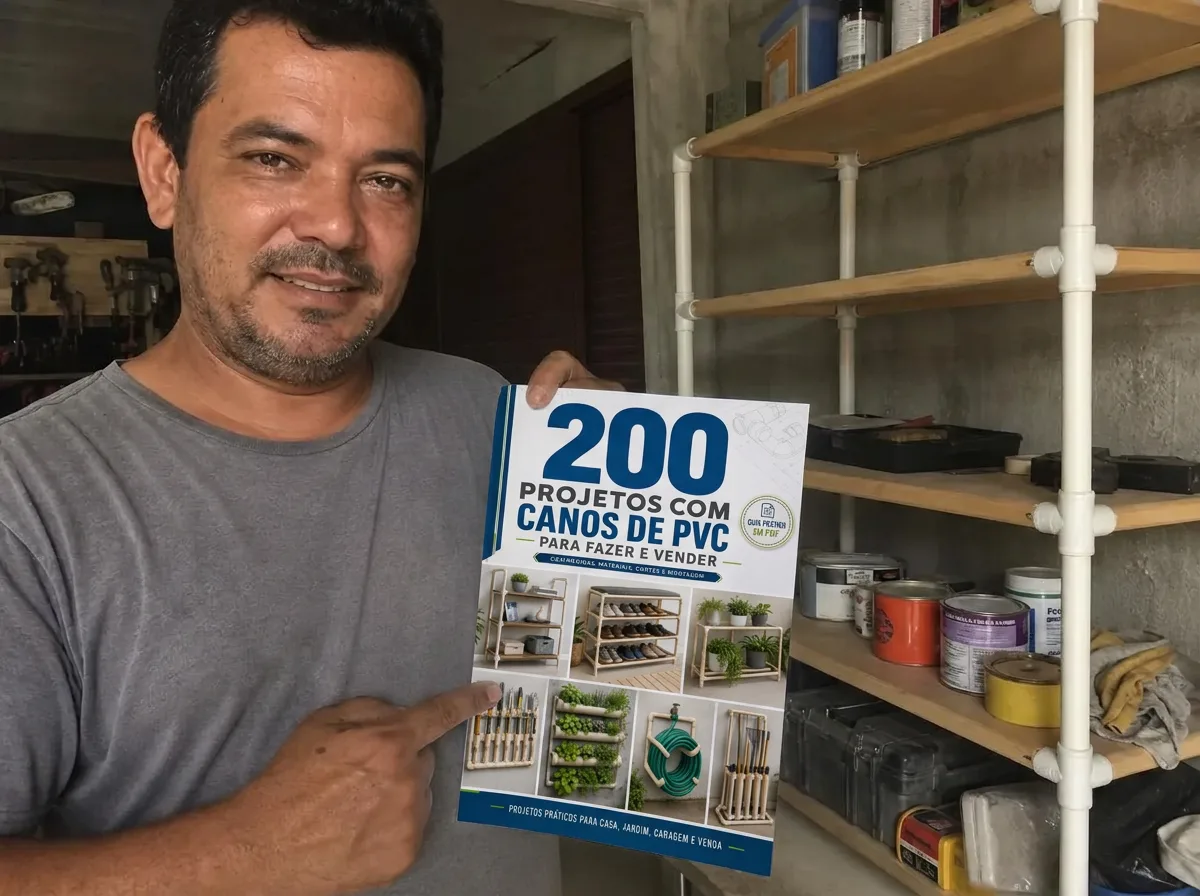 Projetos com canos de PVC